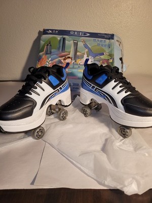 Liang Jiao Deformation Roller Skate Running Shoes Boys Size 6 Used Once Nice