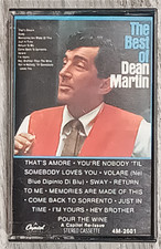 Music Cassette - Dean Martin – The Best of Dean Martin ~ Capital Records