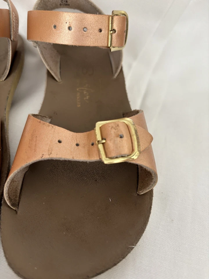 Sandalias de agua salada oro rosa 12 Sun-San Surfer aptas para el agua Foto 4 de 4