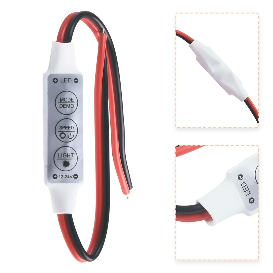 Strip Light Controller Decoration Dimmer Led On/off Switch Replacement - Image 4 of 4