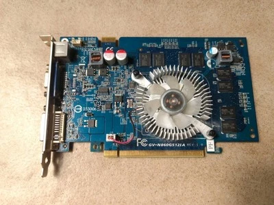 Gigabyte GV-N860G512IA GeForce 8600 512MB DVI-D PCI-E Grafikkarte - Bild 1 von 3