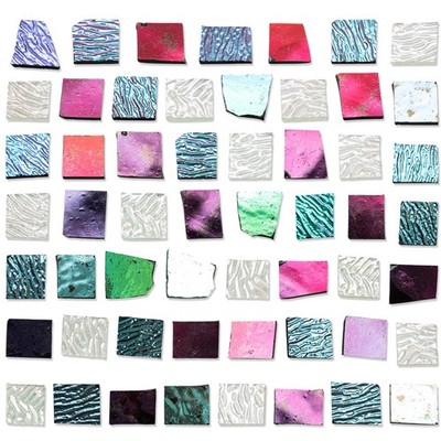 Dichroic Glass Scrap COE90 4 Bags Microwave Kiln Iridescent Effects