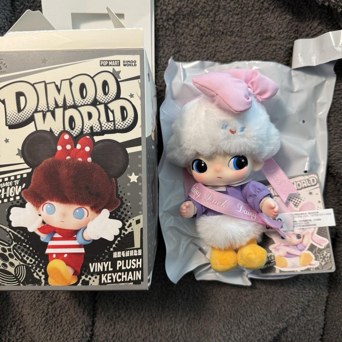 DIMOO WORLD × DISNEYシリーズ Daisy‘s Gift Daisy's Gift-POP MART DIMOO World Disney Series Confirmed