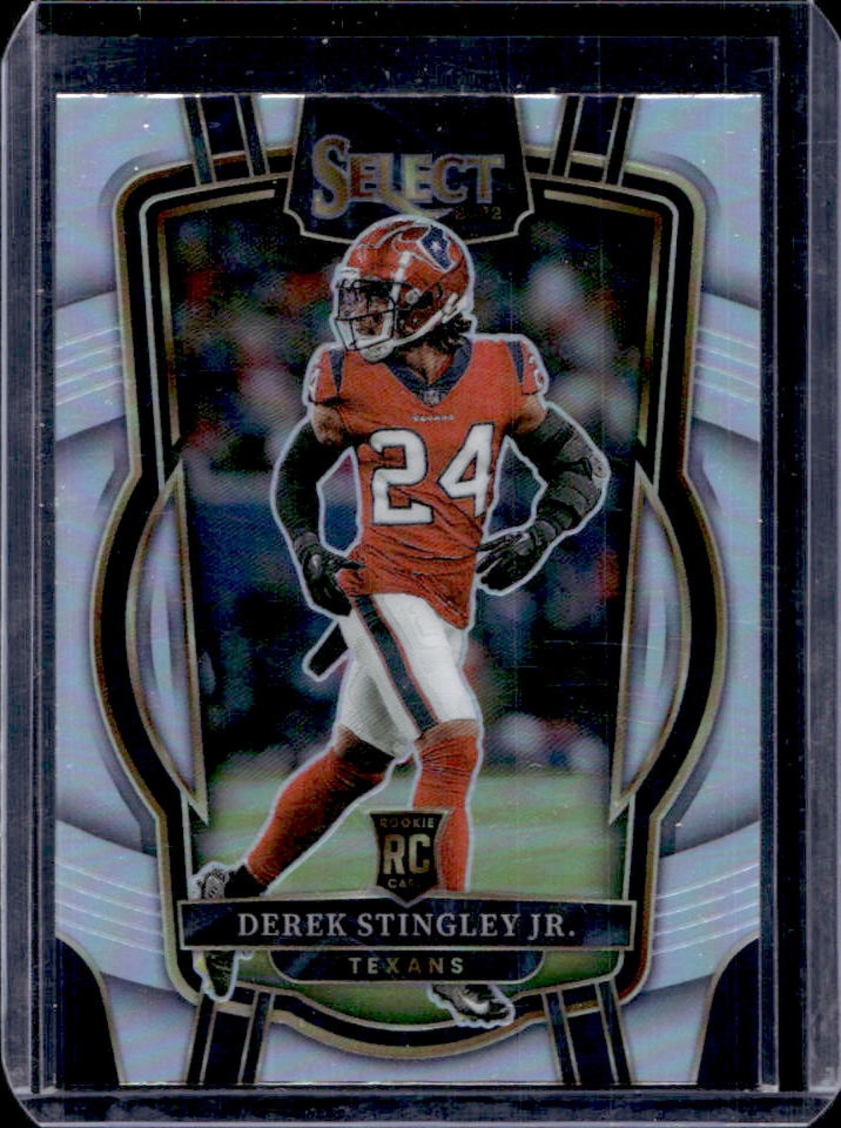 2022 Select Derek Stingley Jr. RC Silver Prizm Club #262 Texans
