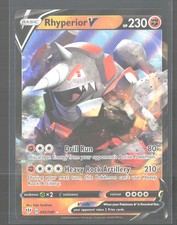 SWSH03: Darkness Ablaze #095/189 Rhyperior V Holo