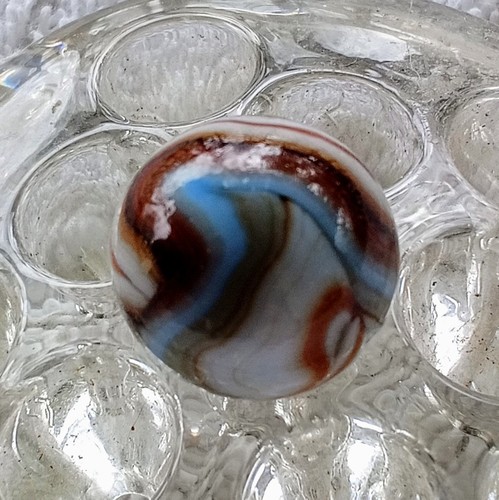 Marmo 3/4" Akro Agata Drizzle Swirl in Bagnato come nuovo. - Foto 9 di 9