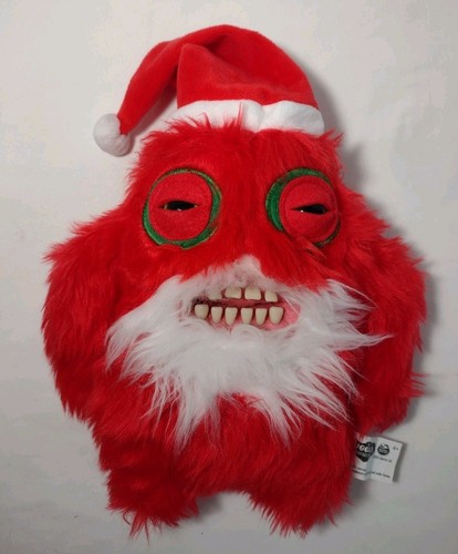 Fuggler Divertido Monstruo Feo Santa Festivo Fuggs Edición Navidad 9"