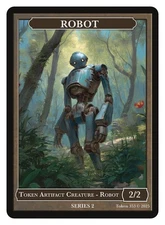 Robot Token  Givememana Tokens Series 2  Magic, MTG