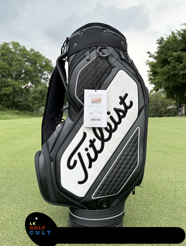 TITLEIST Tour Caddy Staff Bag Black White Shoe FREE SHIPPING US EUR AU JP - Picture 2 of 23