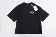 New Axel Arigato Black Tag T-Shirt in Black A0831001-11 Women’s Small