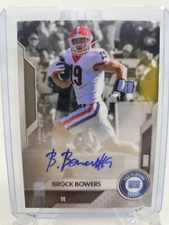 Brock Bowers Signed Card Auto The Players Trunk Rookie RC #/500 Georgia Raiders