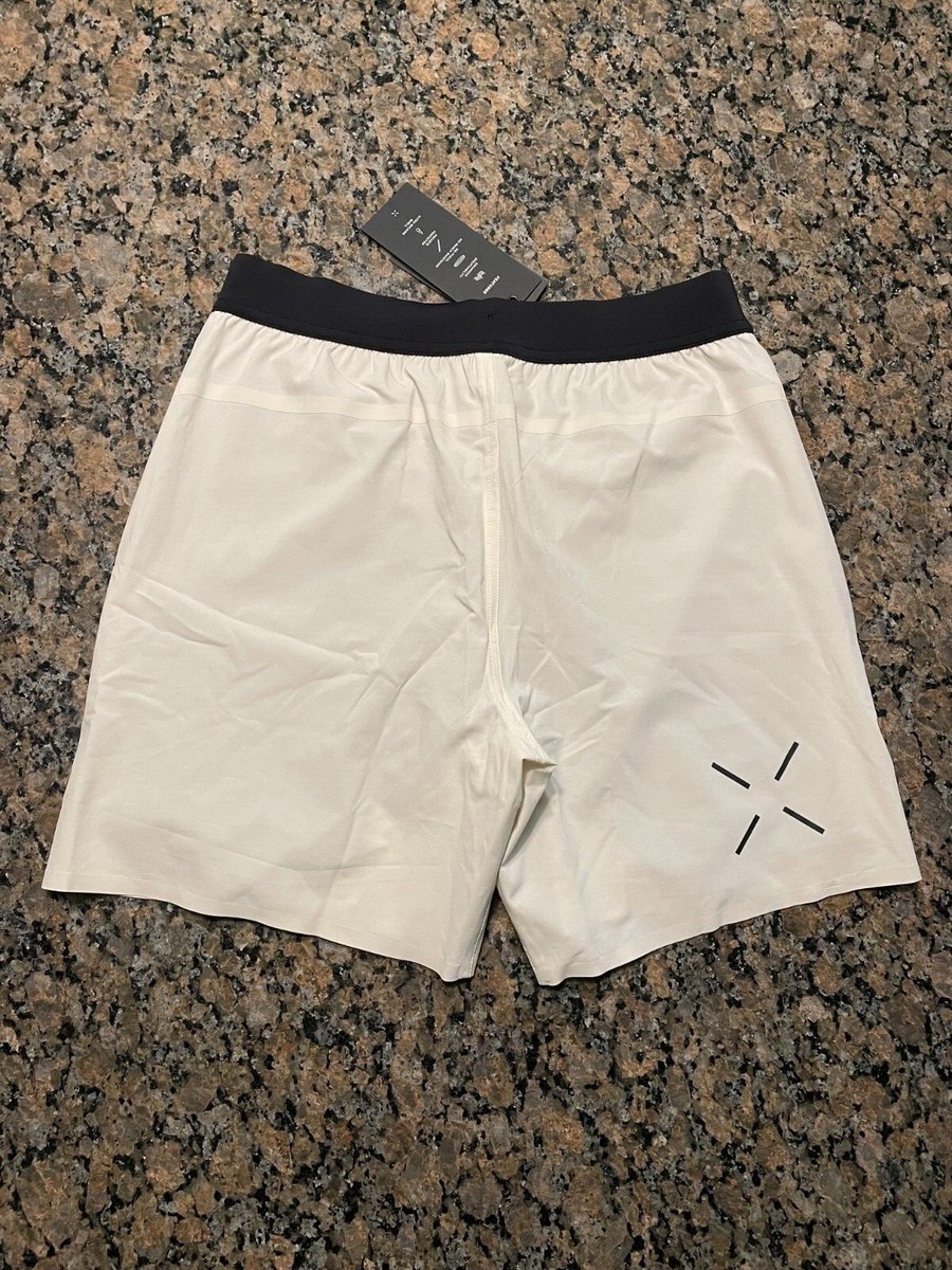 Ten Thousand Interval Short, Lined, LT Grey, Brick Red