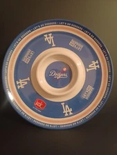 L.A. DODGERS chip And Dip Tray