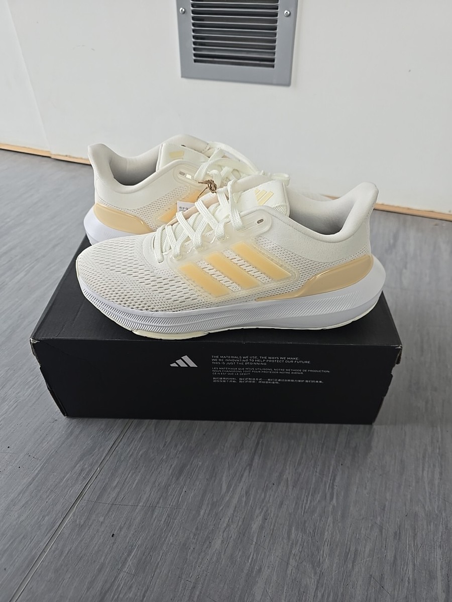 adidas Ultrabounce W Core White Crystal Sand Women Size 5