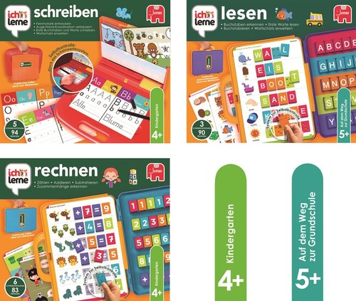 Jumbo Spiele Ich lerne Lesen - Lernspiele ab 5 Jahren - für 1 Spieler - Bild 12 von 12