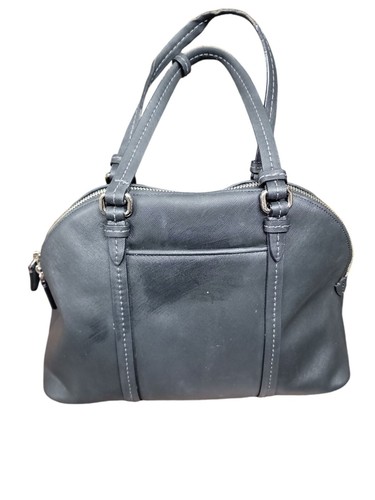 Coach Peyton Hand Bag 2013 Leather Domed Satchel Purse Crossbody Missing Strap - Picture 10 of 19