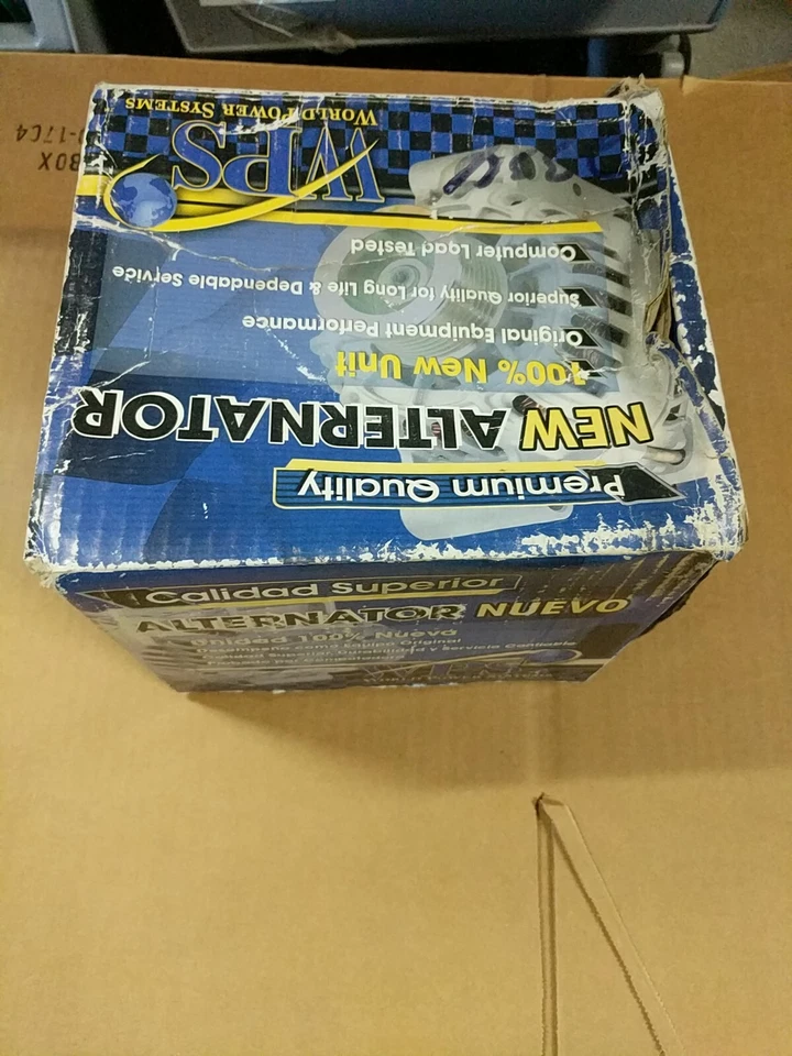 Alternador para Chevrolet P30 R20 Suburban GMC V3500 105A 12V CW 6 ranhuras polia - Imagem 2 de 4