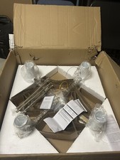 Kichler 52532 CPZWH 8 Light Chandelier Brass 999 MSRP 