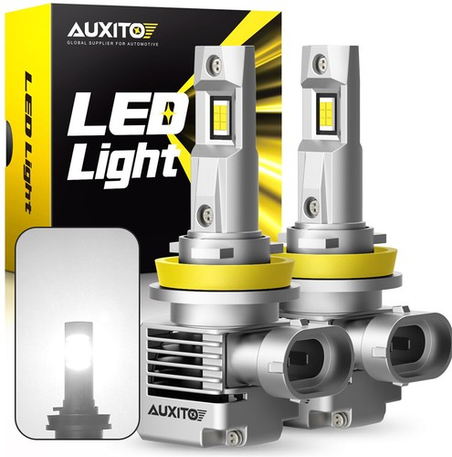 AUXITO Q16 12-LED H11 Headlight Beam Bulb Low Canbus Kit 24000LM Super Bright 2X - Picture 12 of 13