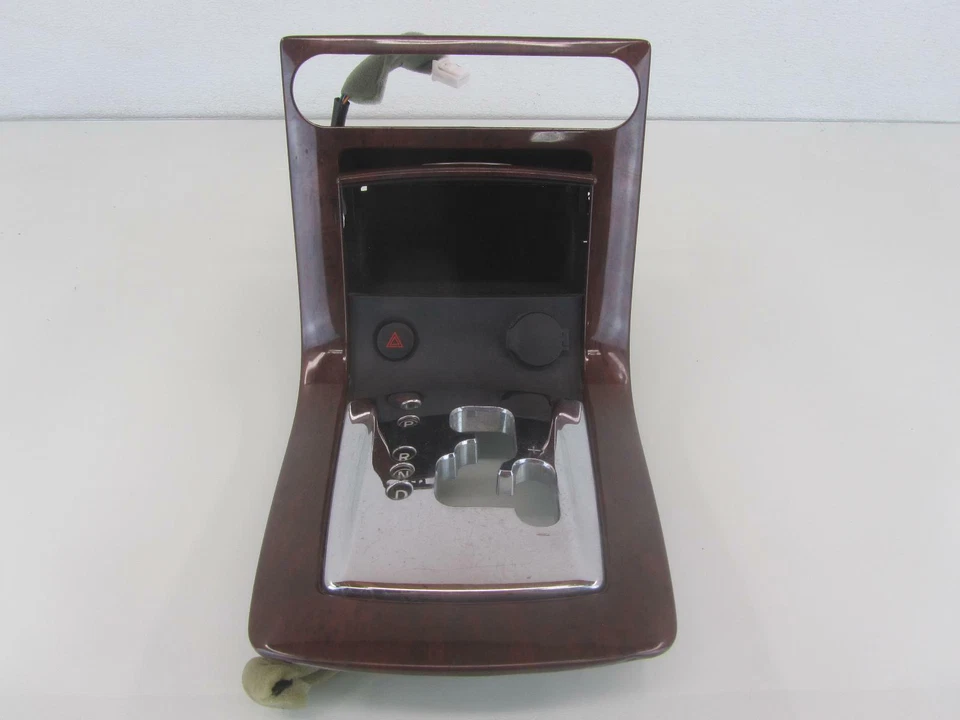 2007 NISSAN MAXIMA Gear Shifer Trim Bezel Woodgrain - Image 2 of 4