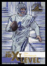 1997 Pinnacle Inscriptions  #41 Jim Harbaugh  Indianapolis Colts