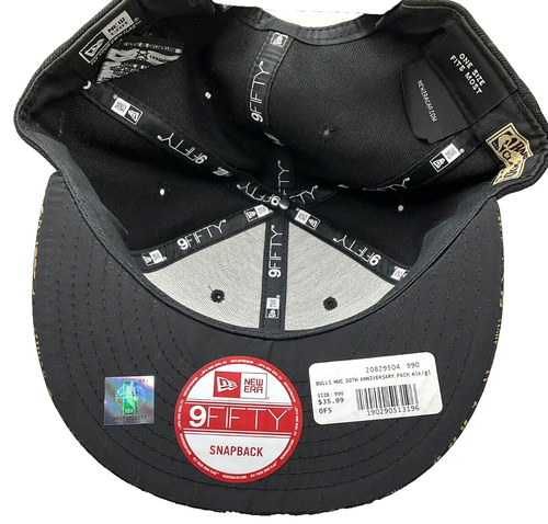 Chicago Bulls New Era 50th Anniversary Limited Edition 9FIFTY Snapback Neu mit Etikett - Bild 7 von 9