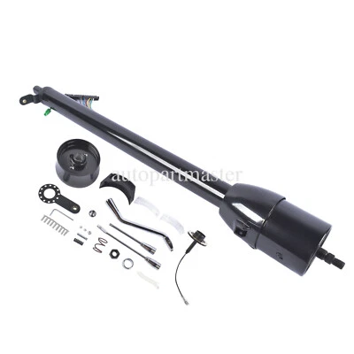 33" Black Steering Column No Key Col Shift for 1967-79 Ford F100 F250 390 Truck - Image 1 of 4
