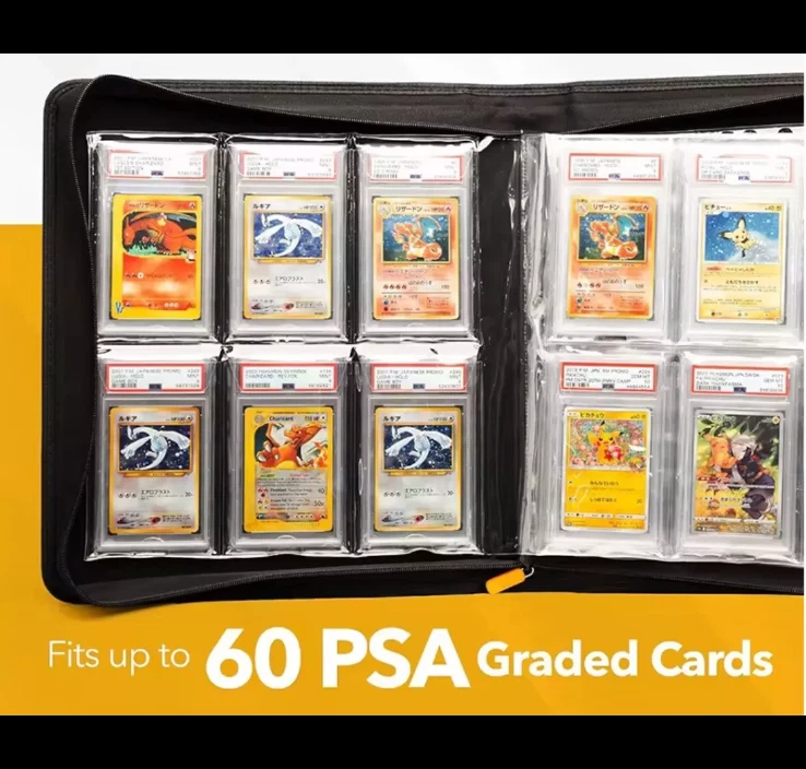 Carpeta de losa PSA tiene capacidad para 60 losas PSA 6 bolsillos almacenamiento de carpeta de tarjetas graduadas - camuflaje Foto 3 de 4