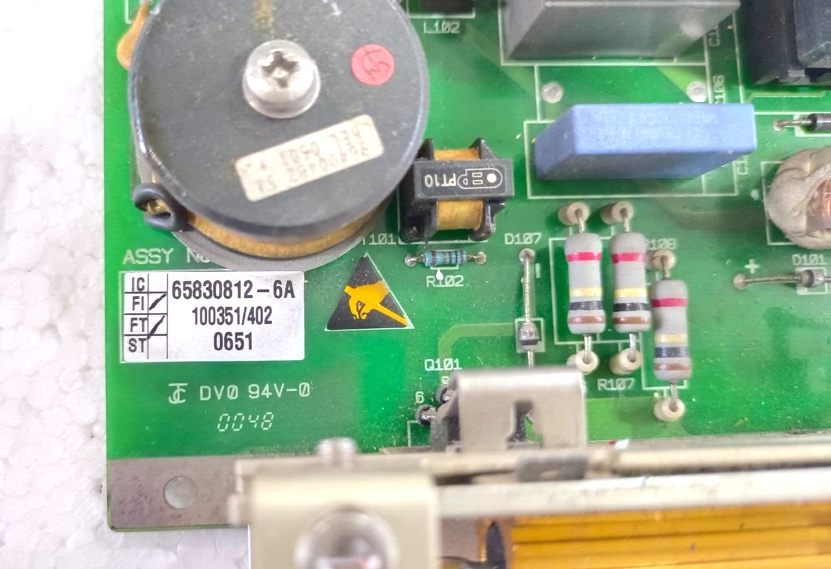 SPERRY MODULATOR PCB 65830812- 6A With EHT Board 65801816 For 30kw