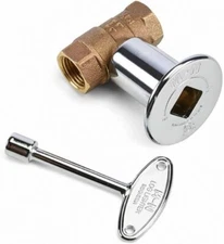 Hearth Products Controls HPC Fire 3/4-Inch Straight Gas Fire Pit Shut Off Valve