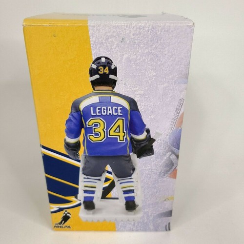 St. Louis Blues Manny Legace Hockey Goalie Figurine - Picture 6 of 9