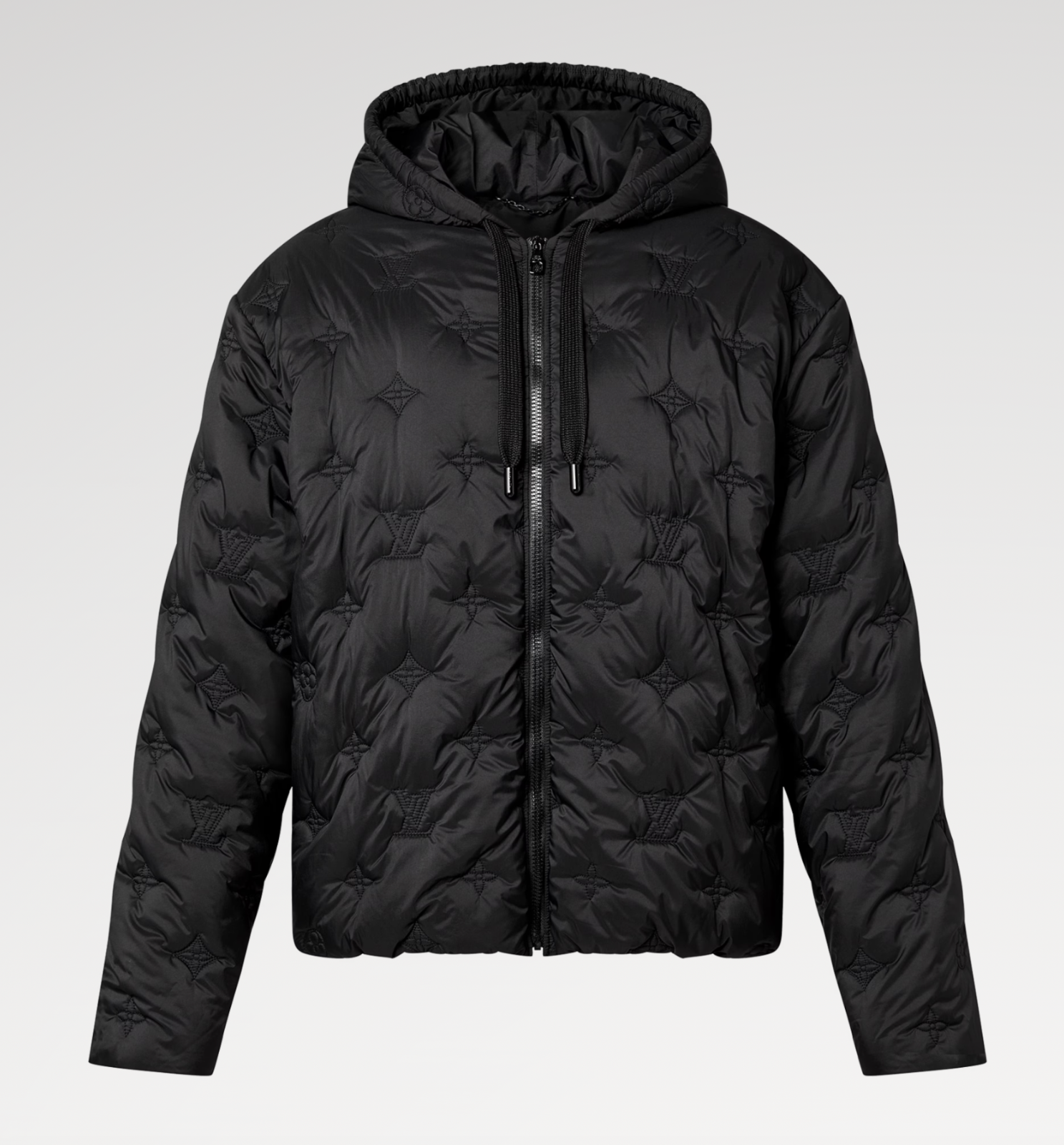 Louis Vuitton Monogram Quilted Hooded Blouson Item: 1AFA73