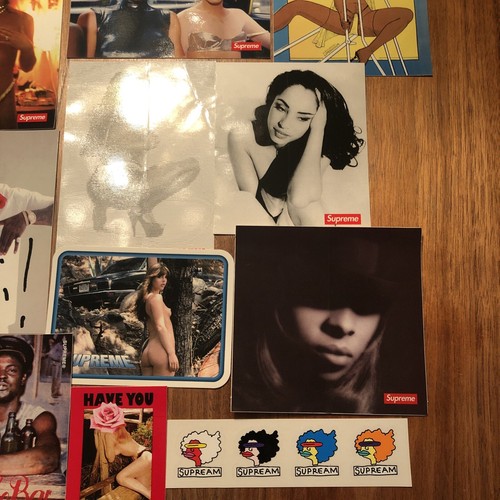 Supreme Sticker Lot Box Logo Key Blade Toys Matches Authentic Stickers 2016-2020 - Picture 4 of 12