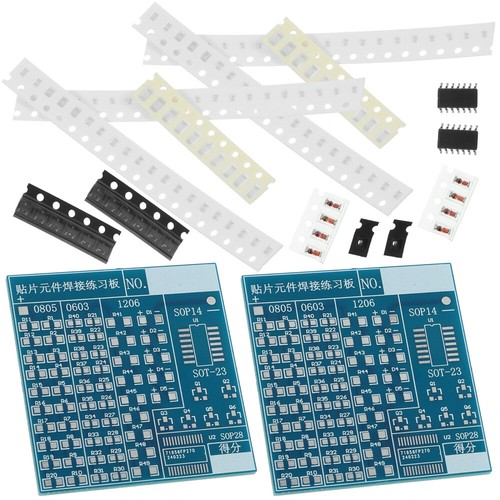 3 Pack Heimwerken Patch-Übungsbrett Elektronisches Kick-Kit Schweißübungsset - Bild 6 von 12