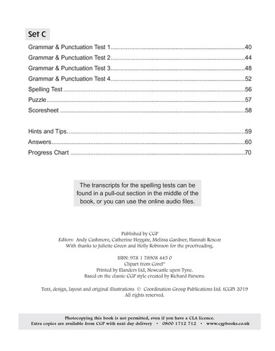 KS2 Year 6 SAT Buster 10-Minute Tests -Foundation Grammar with Answer Ages 10-11 - Picture 3 of 12