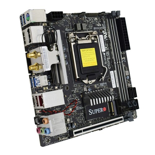 Intel Z370 Motherboard Supermicro C7Z370-CG-IW LGA1151 DDR4 for Intel Core i9/i7 - Picture 6 of 11