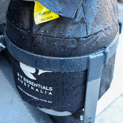 RV ESSENTIALS 9kg Caravan Gas Bottle Covers 2 pack Caravans Jayco JB Supreme Lotus Gas Cover