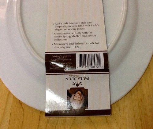 NUEVO Paula Deen PRIMAVERA MEDLEY Patrón 14" Ovalado Plato para Servir Pájaros Flores - Imagen 6 de 6