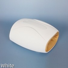 1PC White Electric Hand Massager Fit For Palm Massage Heat Accupressure Massager