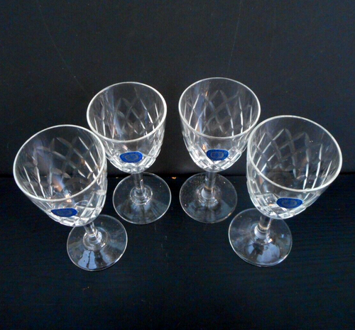 4 Sasaki Glass liqueur glasses - 11.5 cm (4.65") tall - 50 ml - boxed - Picture 2 of 3