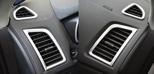 INNENRAUM ZUBEHÖR FÜR MITSUBISHI ASX 2010-2018 LÜFTUNG TUNING RAHMEN IN SILBER