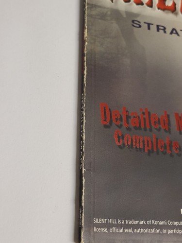 Silent Hill Official Strategy Guide Brady Games PS1 Playstation 1999. - Picture 3 of 14