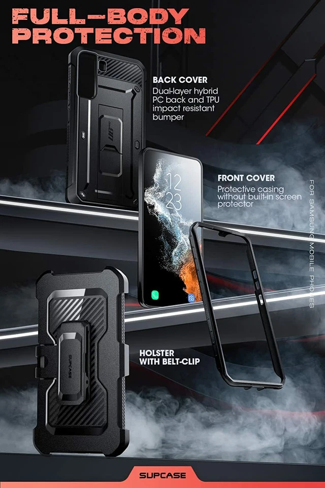 Capa clipe e suporte 2023 SUPCASE UBPro para Samsung Galaxy S23 S23+ S23Ultra 5G - Imagem 3 de 4