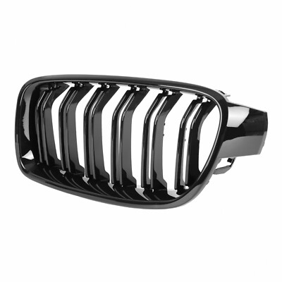 Runmade - Par De Rejillas Delanteras Para Riñón, Color Negro | Cuotas