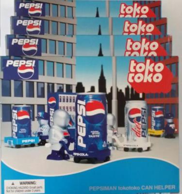 PEPSI PEPSIMAN, Diet Pepsi Can Helper Figure TokoToko
