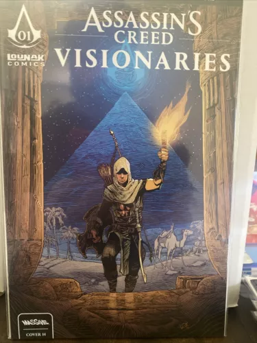 Assassins Creed Visionaries #1 Olivier Vatine 1:25 Variant Cover H Lounak Comics