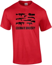 Celebrate Diversity - Pro Gun T-Shirt