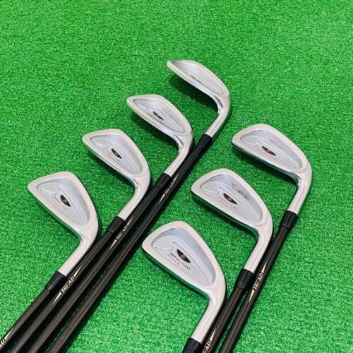 Miura Giken PP-9002 Iron Set of 7 4-PW Graphite Tour AD AD-75S Flex S Used - Picture 2 of 8