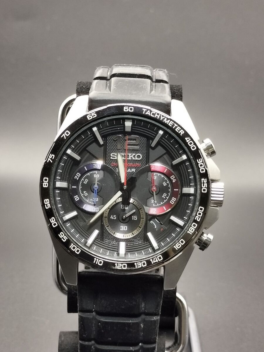 Good condition SEIKO 8T63-00J0 Chronograph Date Quartz Men's Good condition SEIKO 8T63-00J0 Chronograph Date Quartz Men's