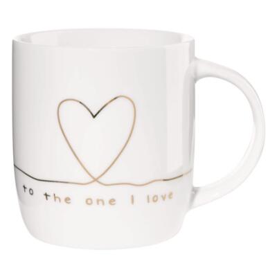 ASA Henkelbecher, linia, to the one I love, Herz, 350ml, 18061414